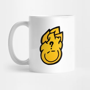 Question Mark Smiley Doodle Art Mug